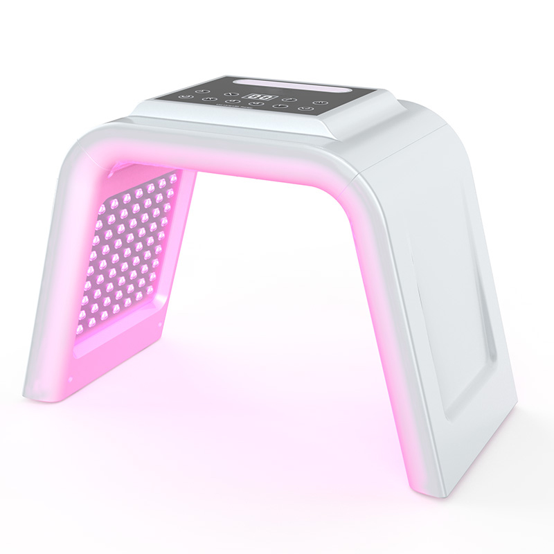 Kotikäyttö monitoiminen kauneuslaitteet PDT LED -valoterapiakone (höyrytyyppi) Nanovesilisä, ihonnuorentaminen, Acne Poista